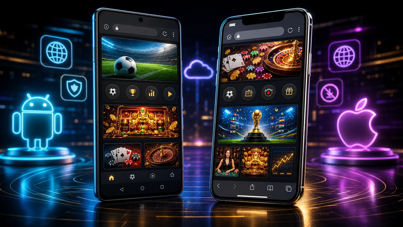 Experiência lionbet compatível com Android e iOS no navegador mobile